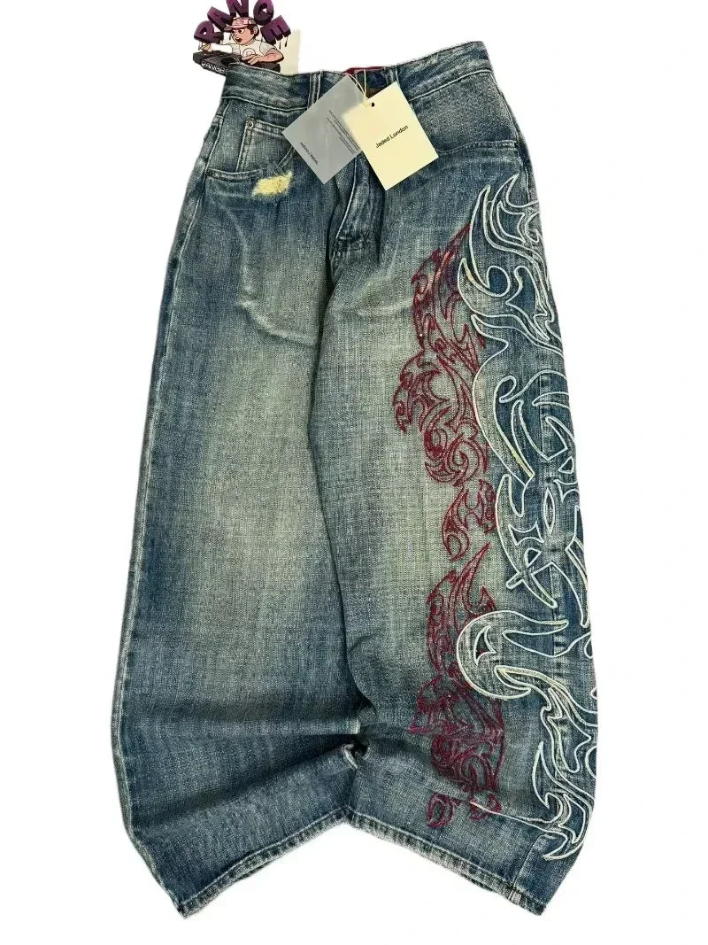 High Waist Wide Jeans